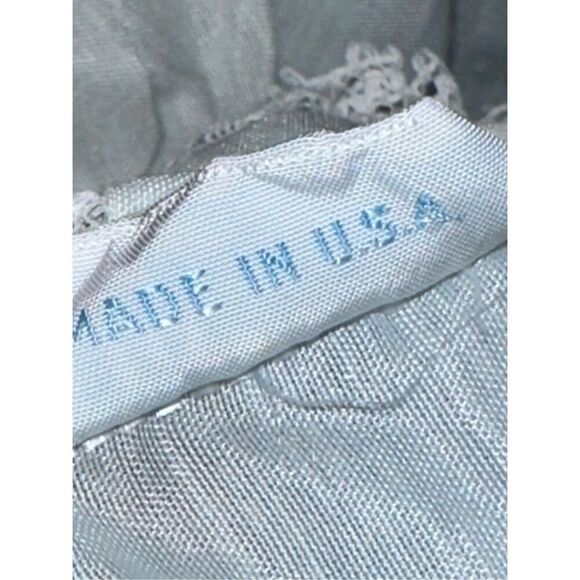 Vintage 2 piece Nannette Baby Dress, pink flowy, with cute Diaper Cover Bloom 9- - Picture 9 of 10